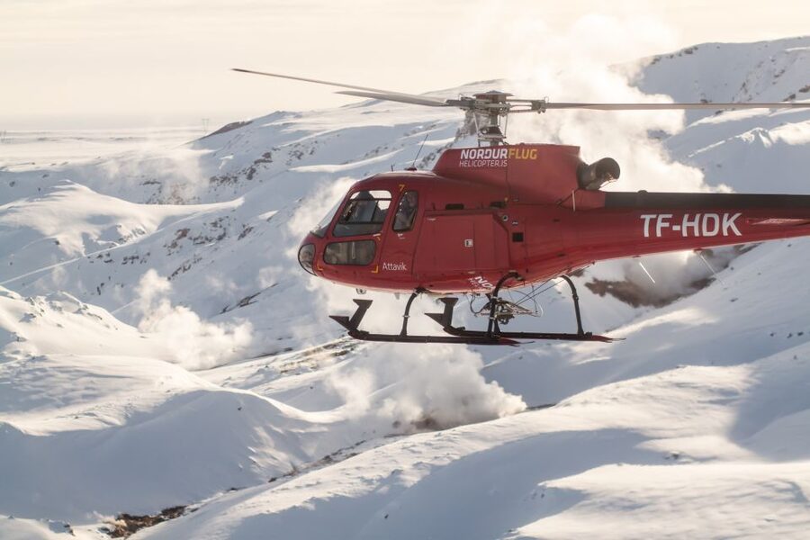 1-Hour Helicopter Tour in Iceland: The Geothermal Tour - A smooth ride for first-time flyers