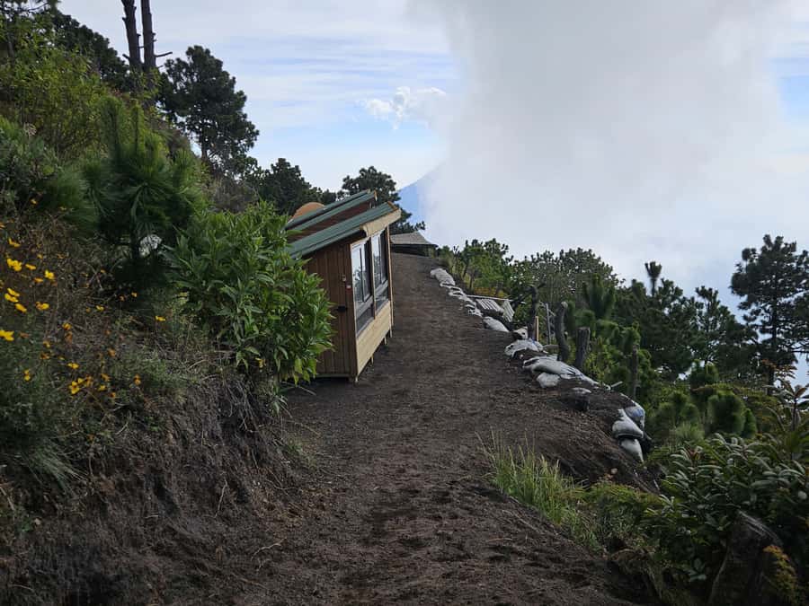 2-day tour from Antigua 1 night in Acatenango Volcano - Reaching base camp at about 4:00 PM