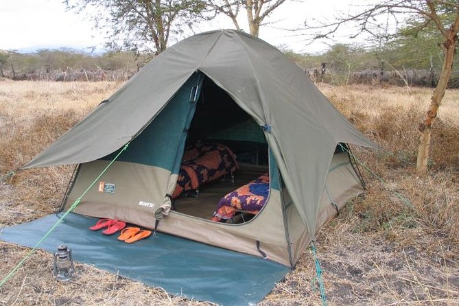2 Days Camping Safari, Lake Manyara & Ngorongoro Crater - Camping overnight with the basics covered