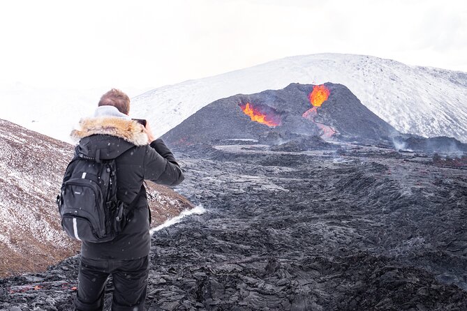 4-Day Iceland: Golden Circle, South Coast, Volcano Hike & Northern Lights - Day four: Geldingadalir, Reykjavík, and the night sky