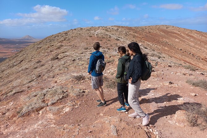 A volcano hike - At the summit, crater remains and Atlantic views