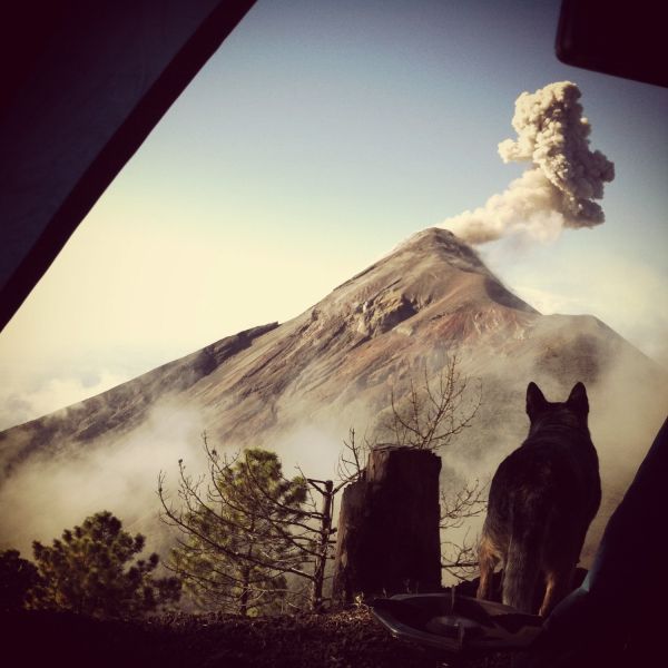 Acatenango Volcano 2-Day Hike - La Soledad and the steep farm trail