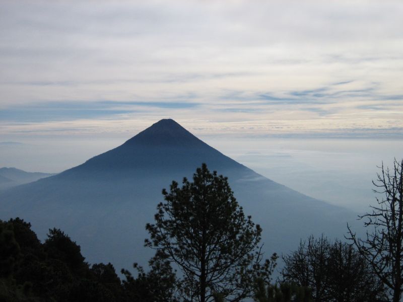 Acatenango Volcano 2-Day Hike - Camp at 3,750 meters, with Fuego across the valley