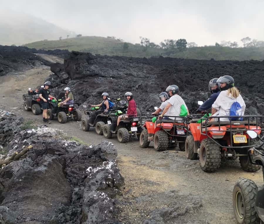 Antigua: Pacaya Volcano ATV Tour - The first ATV trails near Pacaya