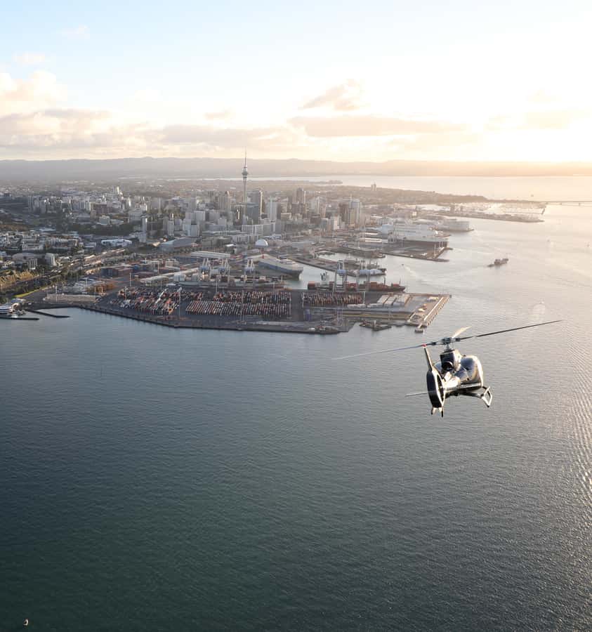 Auckland: 20min Helicopter scenic flight - City & Volcanoes - Eden Park, Mount Eden, and Mount Albert