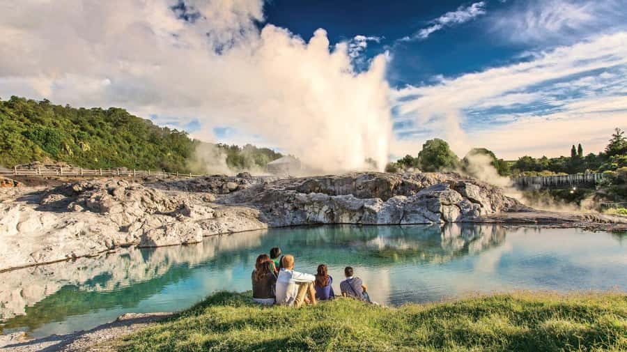 Auckland: Full-Day Trip to Rotorua Geothermal Valley - The road from Auckland through the Bay of Plenty