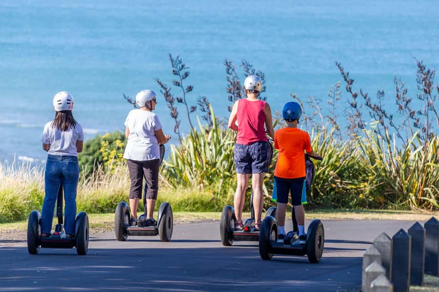 Auckland: Segway to North Head Volcano Summit - Why the military stop works so well