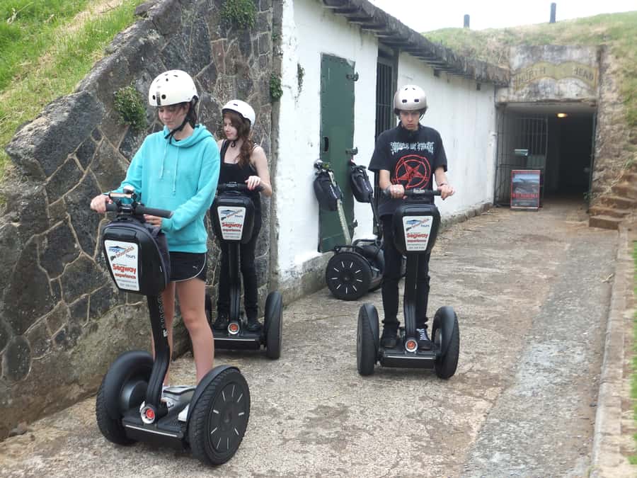 Auckland: Segway to North Head Volcano Summit - Devonport waterfront and its Victorian villas