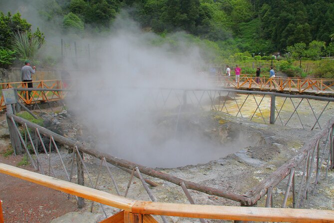 Azores: Shore Excursion Furnas - Crater volcano and hot springs - See stew cooked in volcanic ground