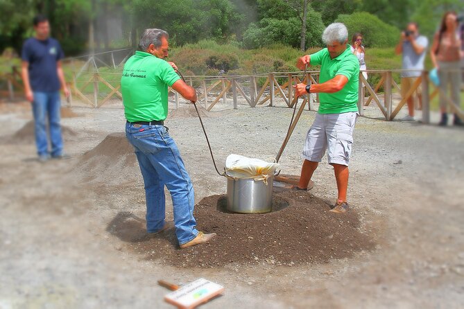 Azores: Shore Excursion Furnas - Crater volcano and hot springs - How much does $94.92 represent?