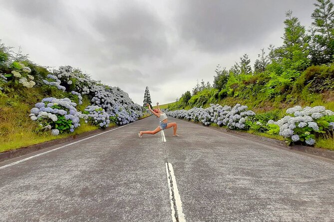 Azores: Shore Excursion Sete Cidades - Blue & Green Twin Crater Lakes - Boca do Inferno opens the crater view