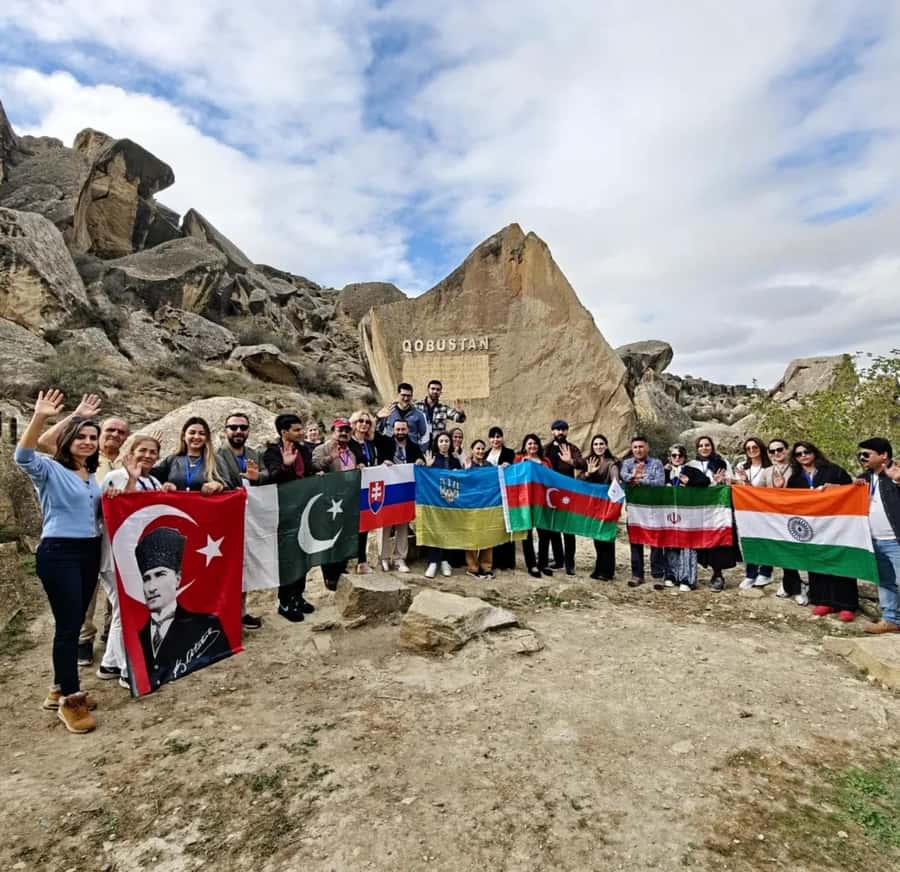 Baku:Gobustan Mud Volcanoes Temple & Entry tickets included - Bibiheybat Mosque, an elegant opening stop