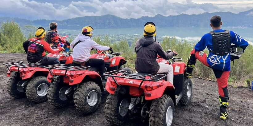 Bali: ATV Batur Sunrise, Lava, Pine Forest and Hot Spring - What riding the semi-automatic ATV is really like