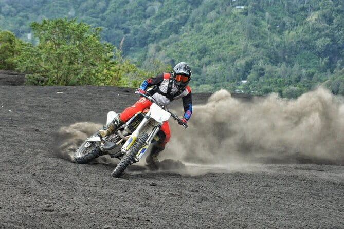 Bali Dirt Bike Enduro at Batur Volcano and Kintamani Forest - Getting ready at Balaji Adventure Bali