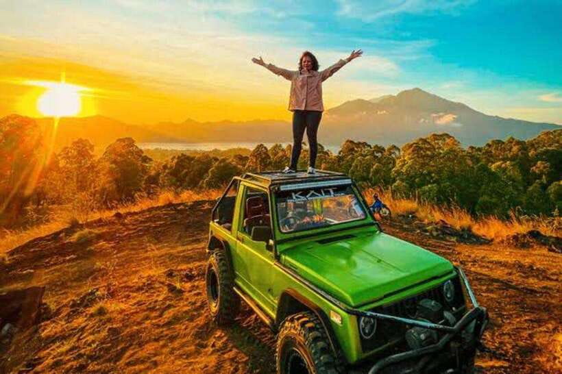 Bali: Mount Batur Sunrise Jeep and Black Lava With Breakfast - Black Lava reveals Mount Batur’s rough side