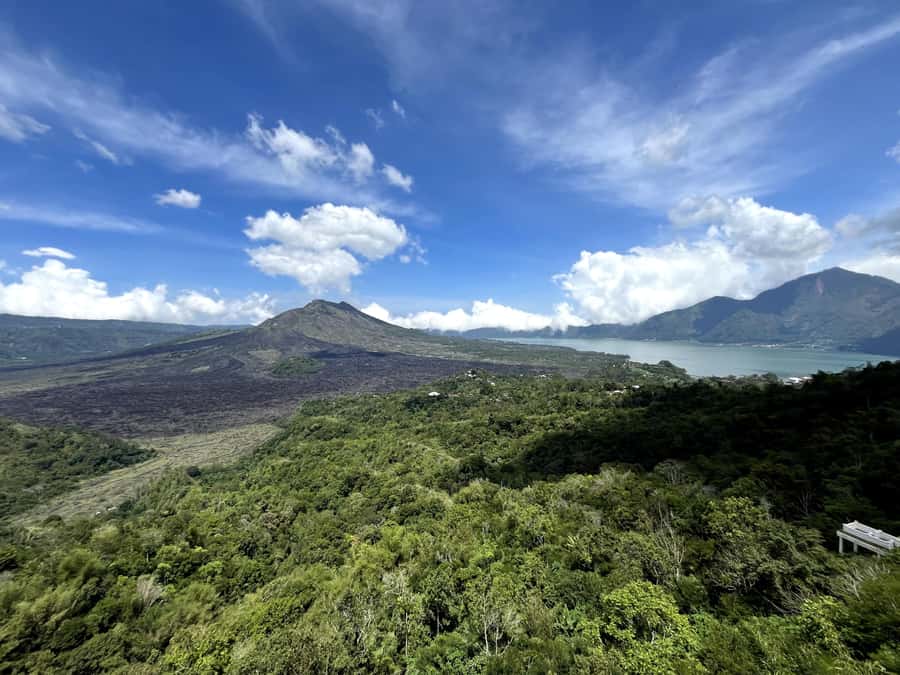 Bali Natural Downhill Cycling Tour and visit Batur Volcano - Temples, homes, and rice-field stops