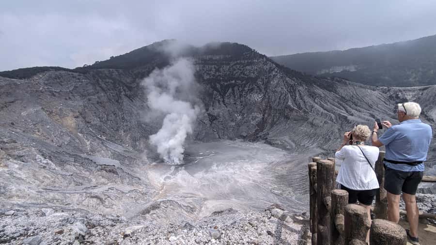Bandung: Tangkuban Parahu Volcano, Waterfall & Culture Tour - Key points at a glance