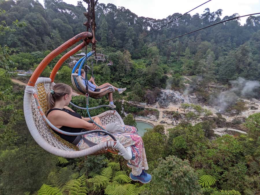 Bandung: White Crater, Scenic Tea Plantations & Hot Spring - Private or Shared: Which Version Fits You?