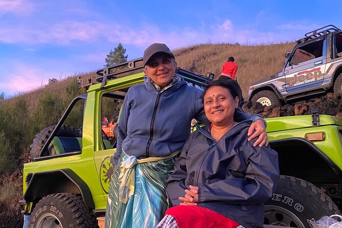 Batur Volcano Sunrise And Black Lava Jeep Adventure Tour - The early pickup from Seminyak
