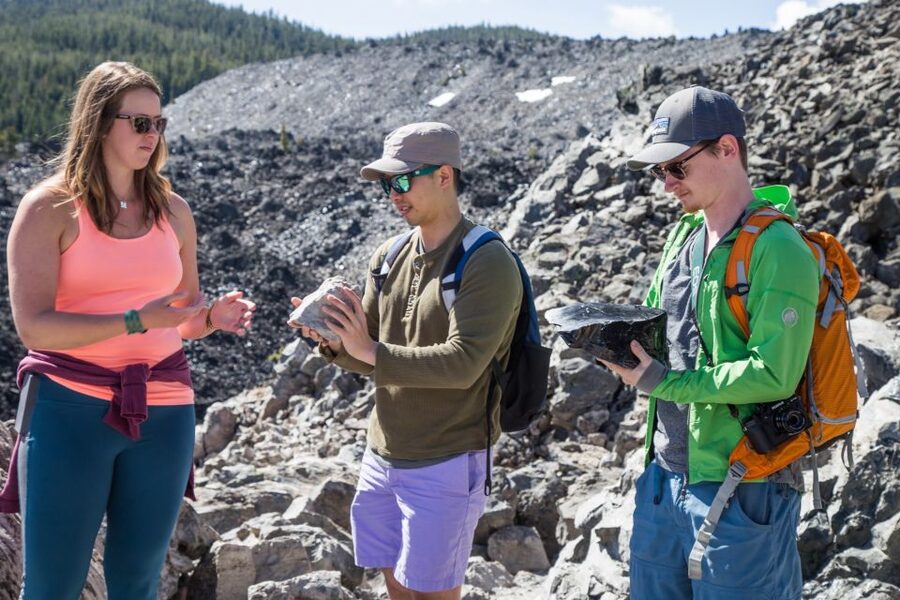 Bend: Half-Day Volcano Tour - Old-growth hemlock forest and a towering lava flow