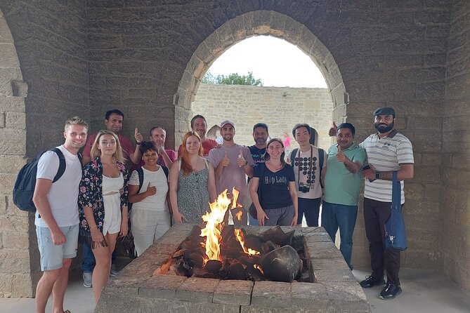 BEST Gobustan, Volcanoes & Absheron Fire Tour (Group or Private) - Yanar Dag ends the sightseeing with natural flame