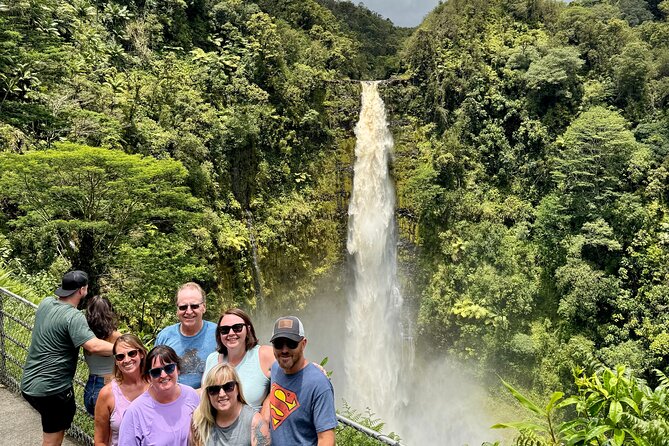 Big Island Private Tour Waipio Valley Volcanoes Waterfalls - Kilauea Iki: walking across a former lava lake