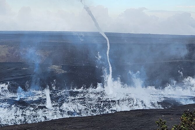 Big Island Waterfalls, Blacksand Beaches, Lava Tubes & Volcanoes - Richardson Ocean Park and the chance to see honu