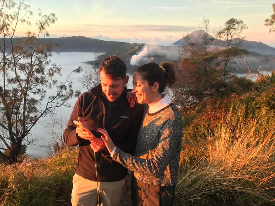 Bromo: Private Sunrise and Crater Exploration - The long road to the caldera