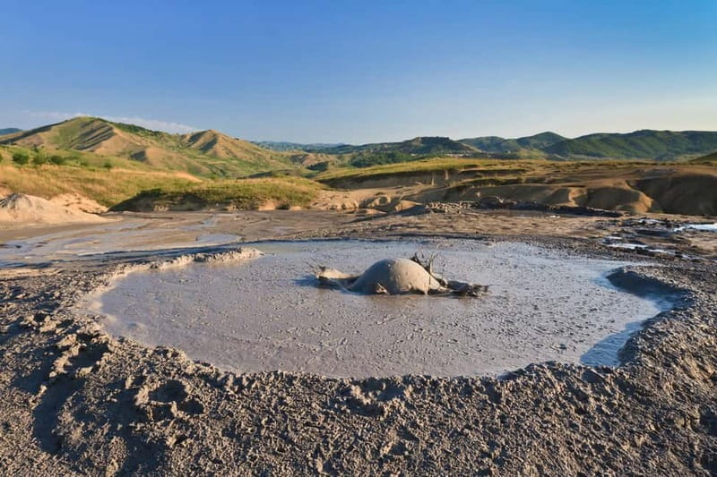 Bucharest: Muddy Volcanoes Slanic Salt Mine - Private Tour - Going underground at Slanic Prahova