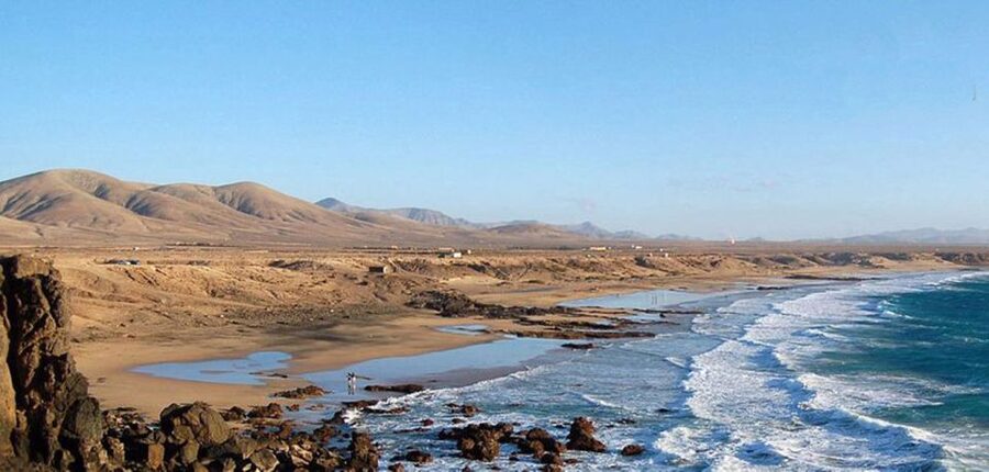 Caleta de Fuste/Corralejo: Guided E-Bike Tour & Crater Hike - The Calderon Hondo crater hike