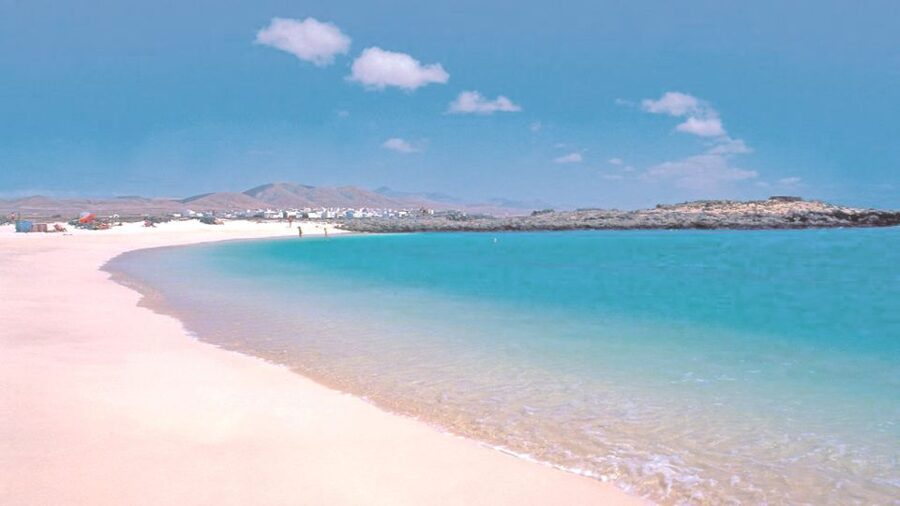 Caleta de Fuste/Corralejo: Guided E-Bike Tour & Crater Hike - El Cotillo and its one-hour lagoon break