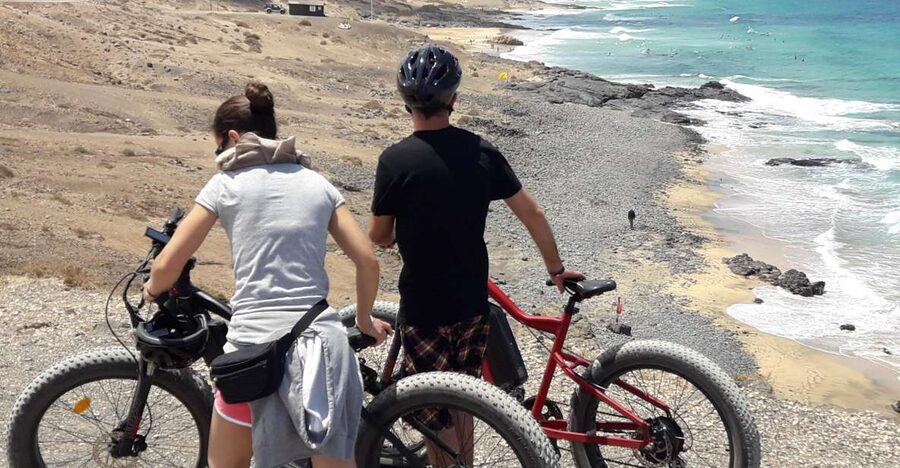 Caleta de Fuste/Corralejo: Guided E-Bike Tour & Crater Hike - Pickup from Caleta de Fuste or Corralejo