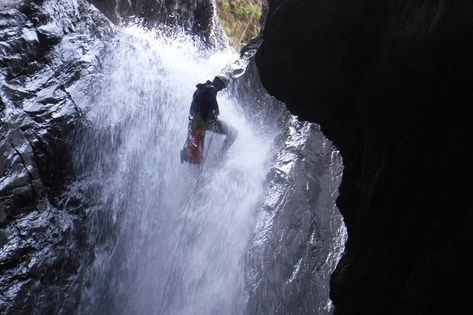 Canyoning at the foot of Etna - Entering Etna’s Water-Cut Canyons