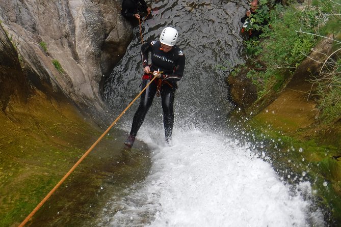 Canyoning at the foot of Etna - What the Equipment Adds