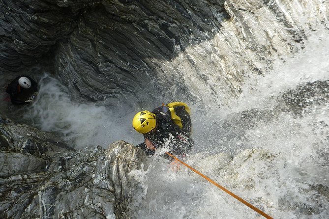 Canyoning at the foot of Etna - Jumps, Rock Formations, and the Right Level of Thrill