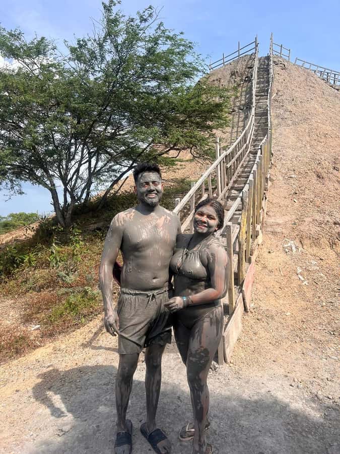 Cartagena: Totumo Mud Volcano with Bilingual Guide - Arena Beach Hotel gives the day more than a mud bath