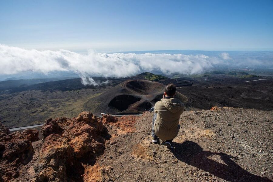 Catania: Etna Morning Excursion with Tasting and Pickup - Walking the lateral craters at 2,000 meters
