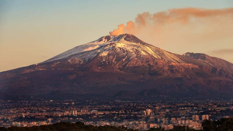 Catania Ghost Tour: Legends and Tastings Under Mount Etna - Piazza Mazzini, arancino, and Etna wine