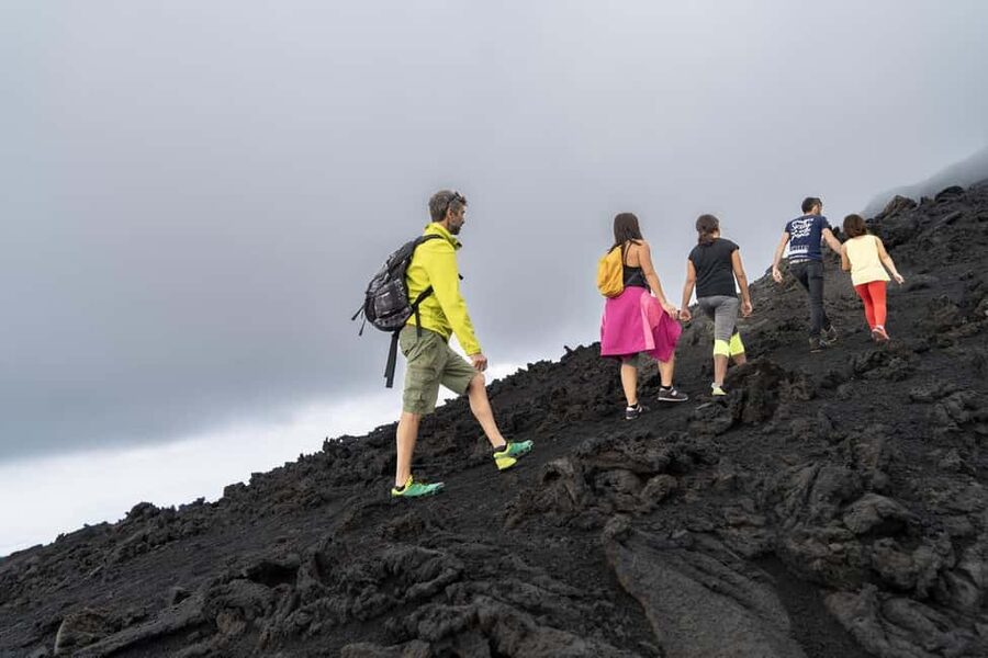 Catania: Guided Tour of Etna with Farm Visit & Food Tasting - Rifugio Sapienza and the Crateri Silvestri