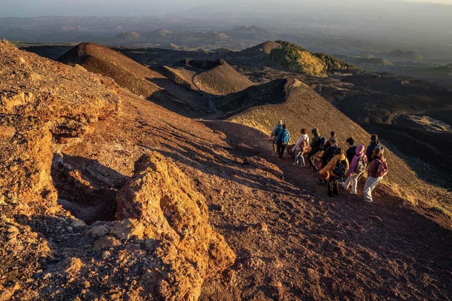 Catania: Stunning Etna Sunset Tour with Pickup and Drop-Off - Grotta Cassone and the volcanic cave visit