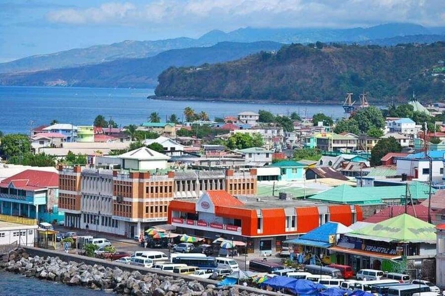City Tour w/ Gardens, Volcano, Trafalgar Falls, Morne Bruce - Roseau’s old market and colonial-era buildings