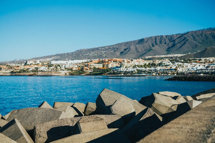 Costa Adeje: Secret Volcano Tuk Tuk Tour - The secret viewpoint and the islands offshore