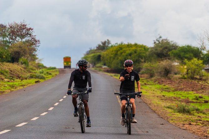 Cycling from Kilimanjaro to Ngorongoro Crater - From Moshi to the dry side of Kilimanjaro