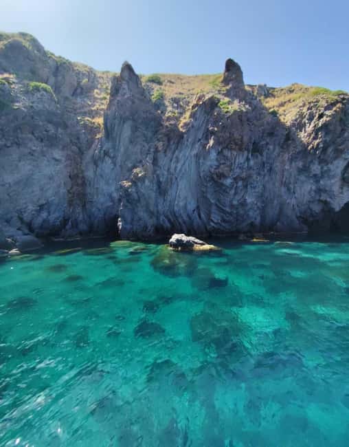 Da Lipari: Tour in Barca Panarea & Stromboli PICCOLO GRUPPO - Leaving Lipari at 11:30 AM