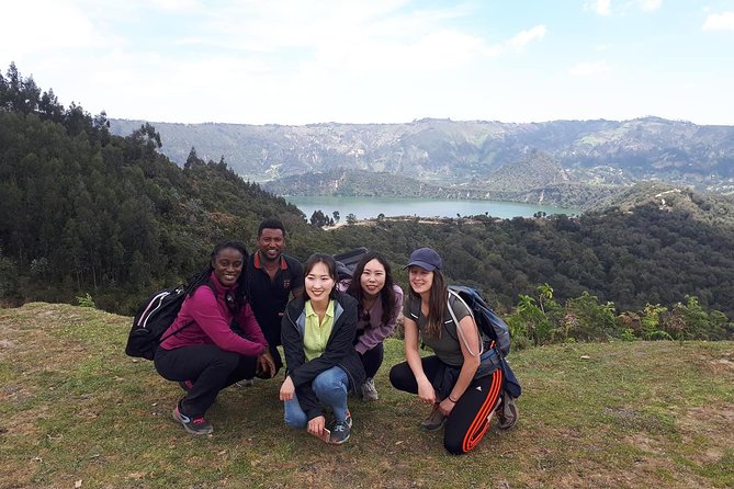 Day trip to breathtaking Wonchi Crater Lake - Seeing Wonchi from the trail