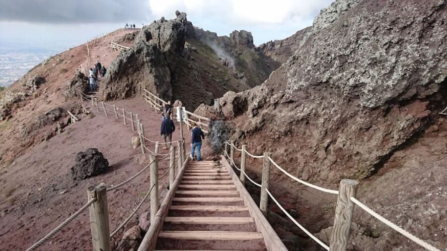 Day Trip to Pompeii & Vesuvius from Naples - The drive from Pompeii to Mount Vesuvius