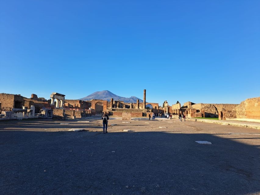 Day Trip to Pompeii & Vesuvius from Naples - Hotel pickup from Naples or Sorrento