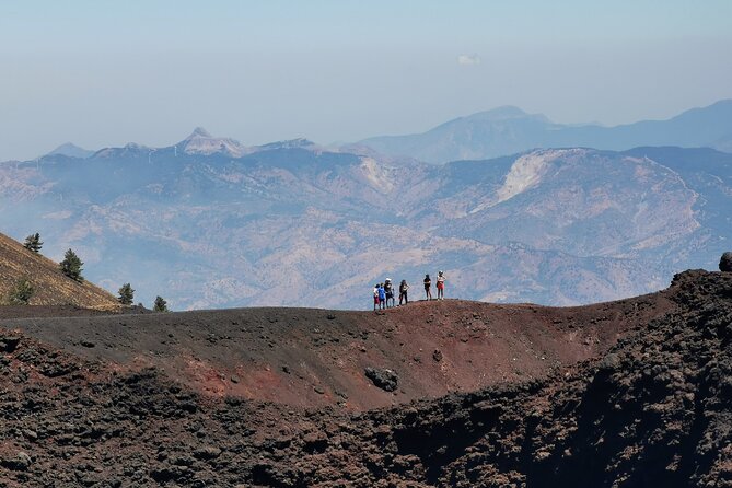 Etna 4WD - The return stop at 1,900 meters