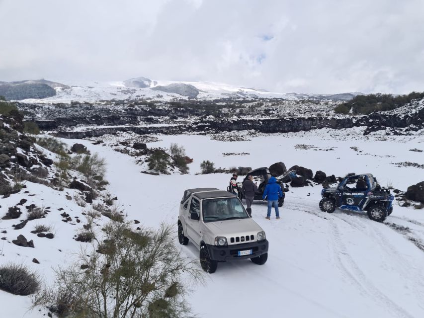 Etna Buggy 4x4 Tour - Walking around the Silvestri Craters