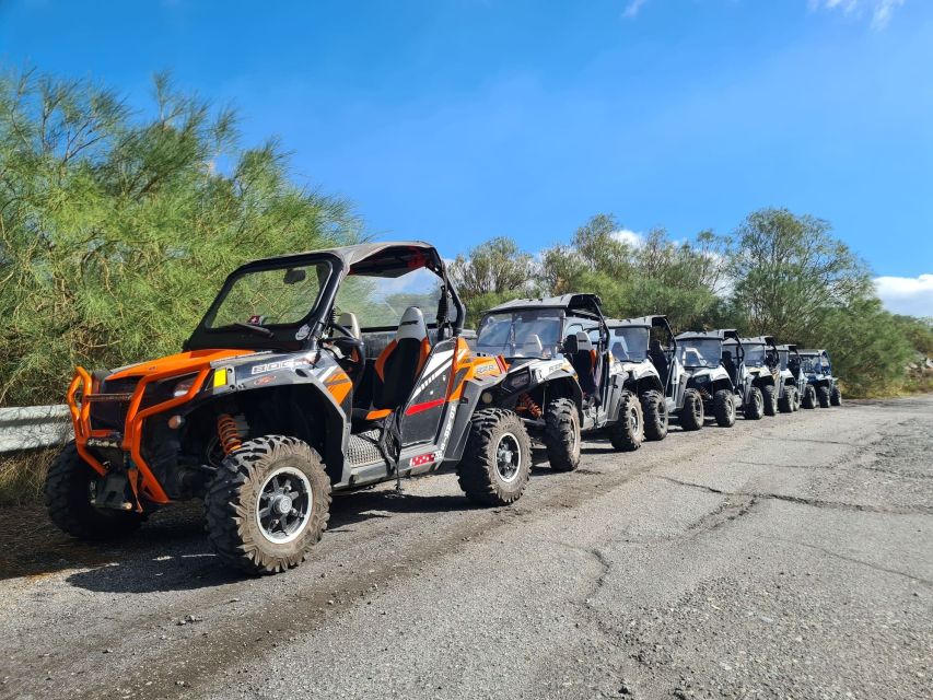 Etna Buggy 4x4 Tour - Inside the lava cave with helmets and torches